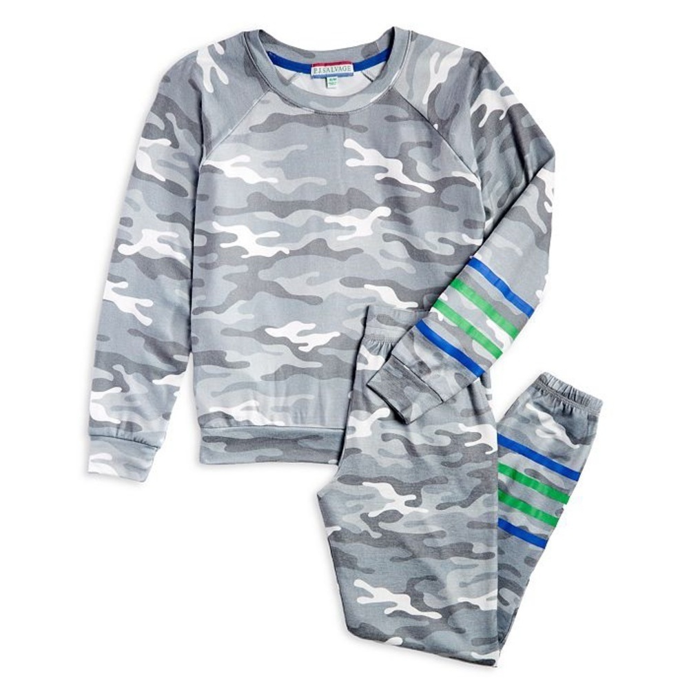 NWT PJ Salvage Camo Pajamas